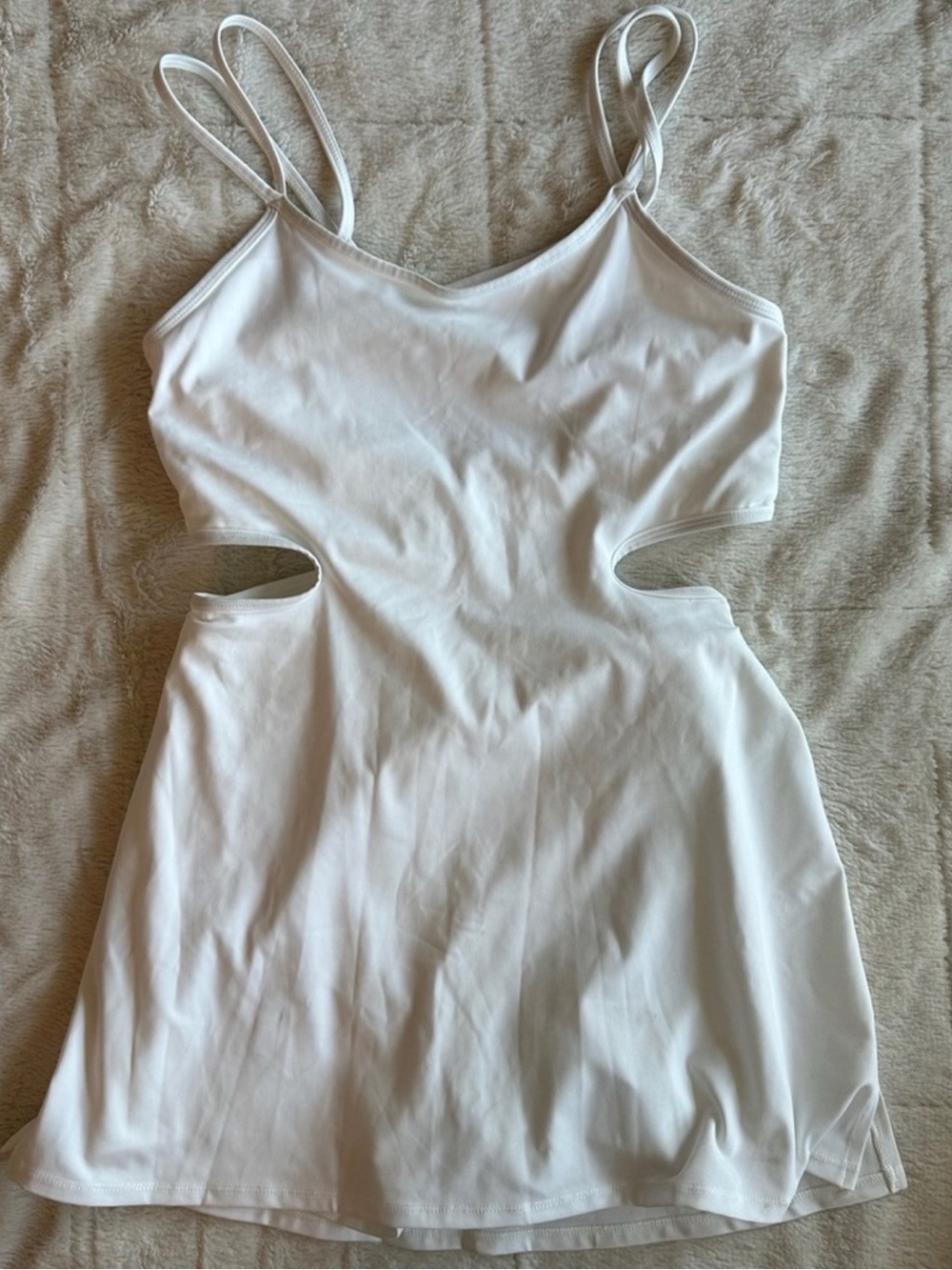 NWOT Free People One More Serve Skortsie Tennis Dress Onesie, M - Picture 3 of 5